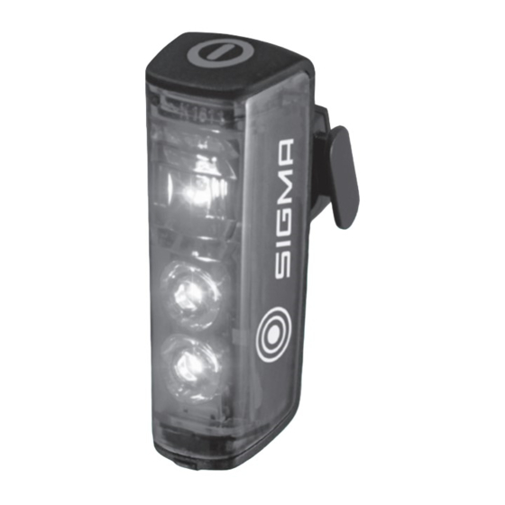 Sigma BLAZE FLASH Bedienungsanleitung