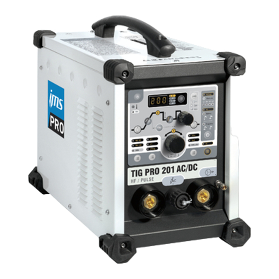 ims PRO TIG PRO 200 DC Bedienungsanleitung