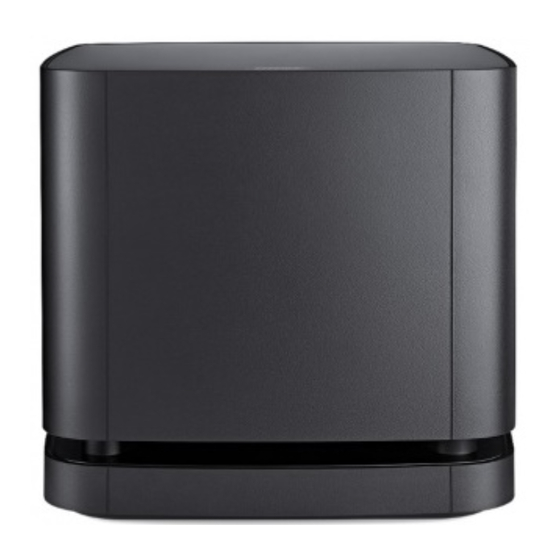Bose BASS MODULE 500 Bedienungsanleitung
