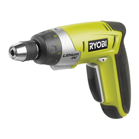 Ryobi CSD40LI Bedienungsanleitung