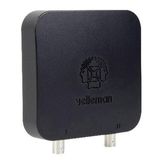 Velleman WFS210 Schnelleinstieg