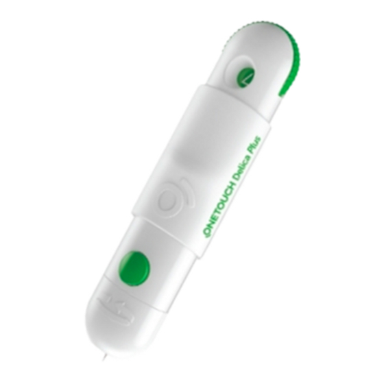 OneTouch Delica Plus Kurzanleitung