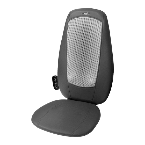 HoMedics SHIATSU Bedienungsanleitung