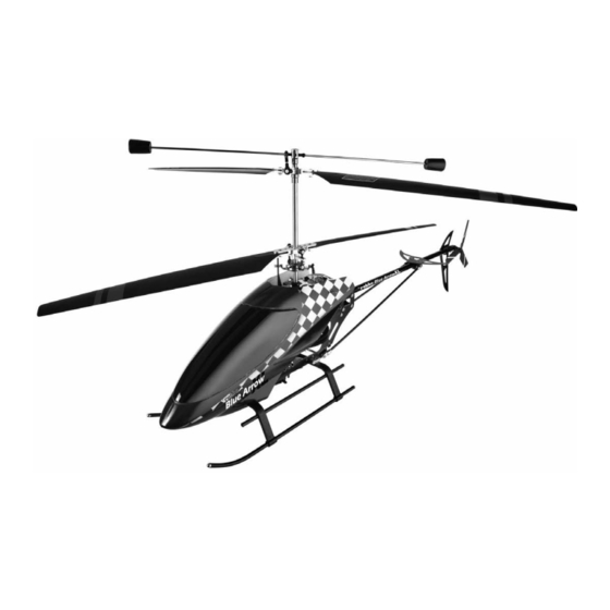 ROBBE Blue Arrow XL Co-Axial 2,4 GHz Bedienungsanleitung