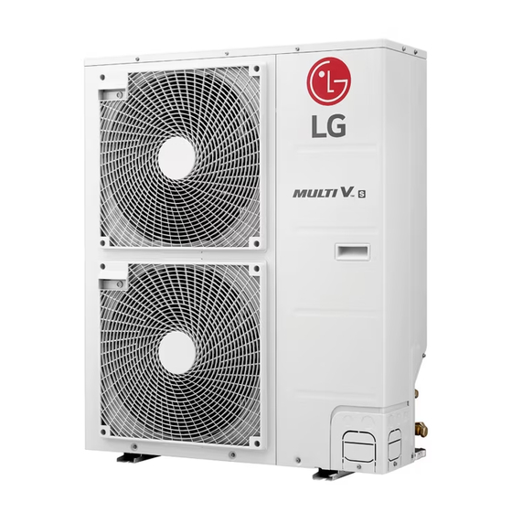 LG MULTI V ZRUN030LSS0 Montageanleitung