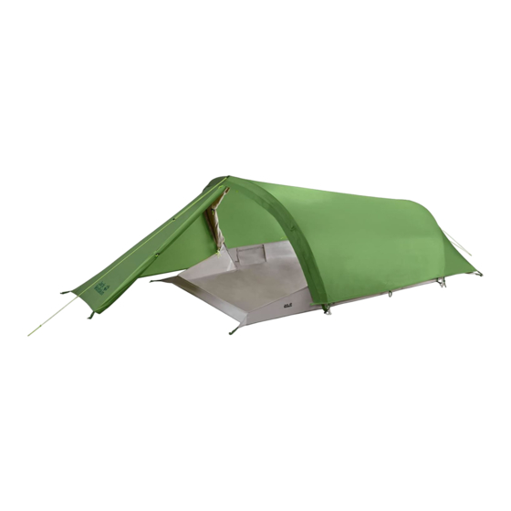 Jack Wolfskin GOSSAMER Handbücher