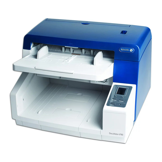 Xerox DocuMate 4790 Benutzerhandbuch