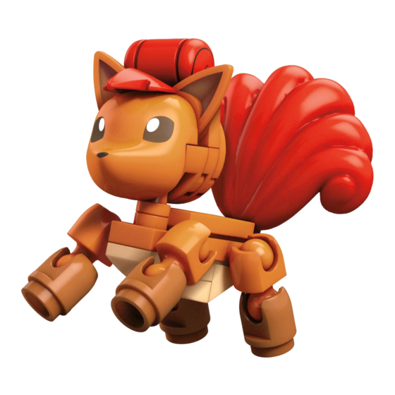 Mega Construx GCM73 Pokermon VULPIX Montageanleitung