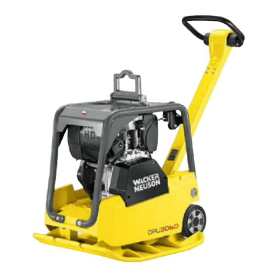 Wacker Neuson DPU 3060H Bedienungsanleitung