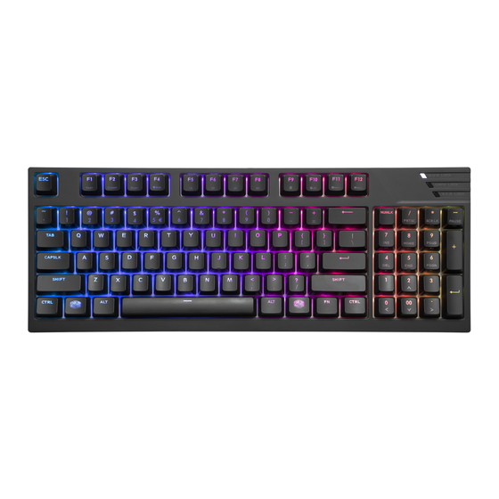 Cooler Master MASTERKEYS PRO M Bedienungsanleitung