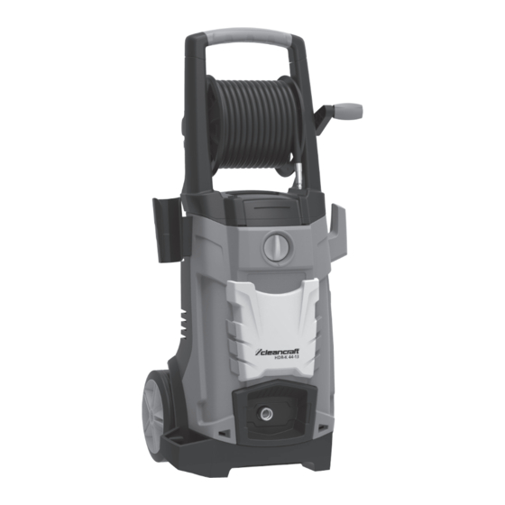 CleanCraft HDR-K 44-13 Übersetzung Der Originalanleitun