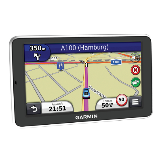 Garmin nuvi 140 Benutzerhandbuch