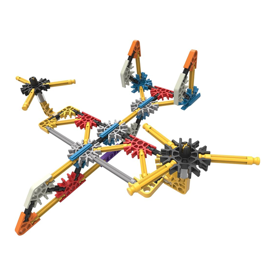 k'nex IMAGINE FLY AWAY Building Set Bedienungsanleitung