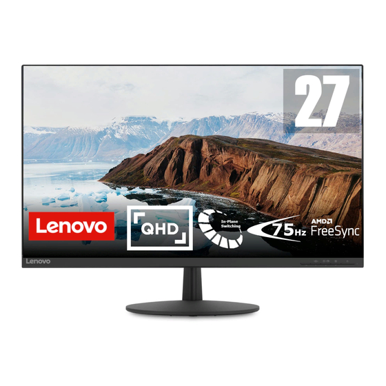 Lenovo L27q-30 Bedienungsanleitung