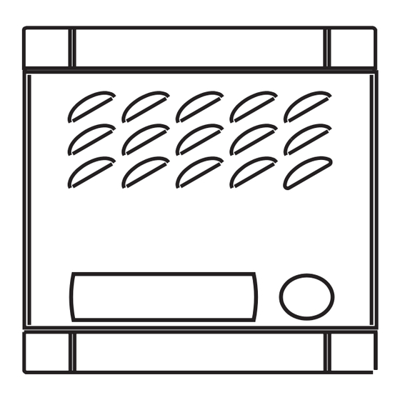 Farfisa 1MPW Installationsanleitung
