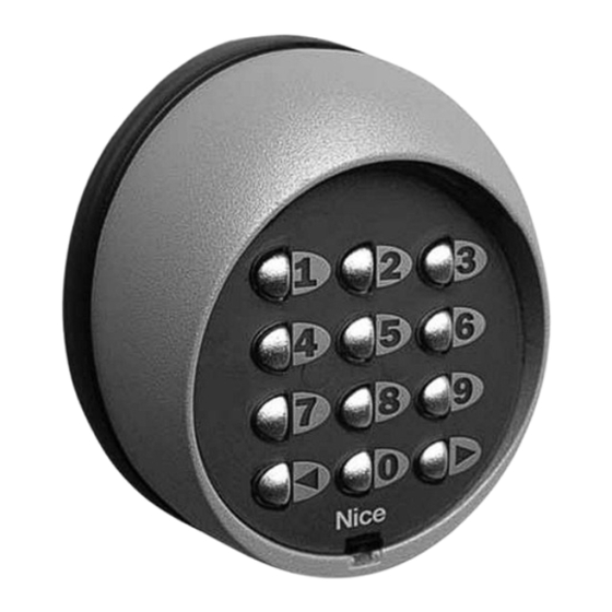 Nice Motx-series Anweisungen Und Hinweise Für Die Installation Und Die Bedienung