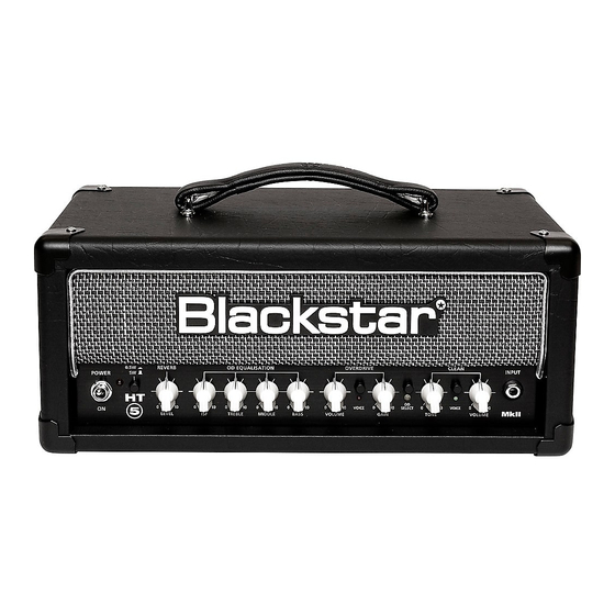 Blackstar Amplification HT-5 Handbuch