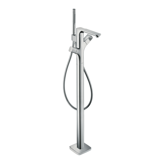 HANSGROHE AXOR Urquiola Gebrauchsanleitung, Montageanleitung