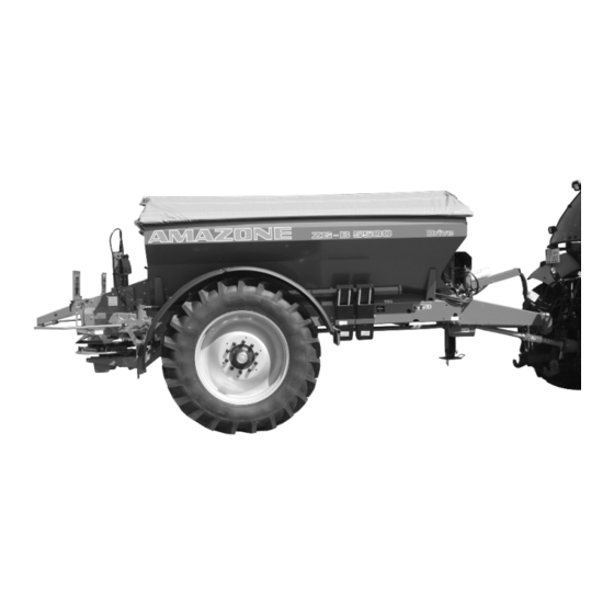 Amazone ZG-B 5500 Betriebsanleitung