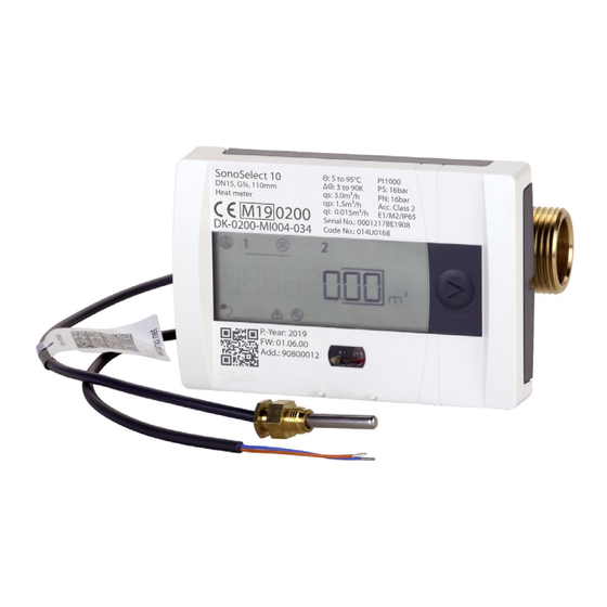 Danfoss SonoSelect 10 Bedienungsanleitung