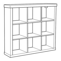 IKEA Kallax 2045653 Montageanleitung