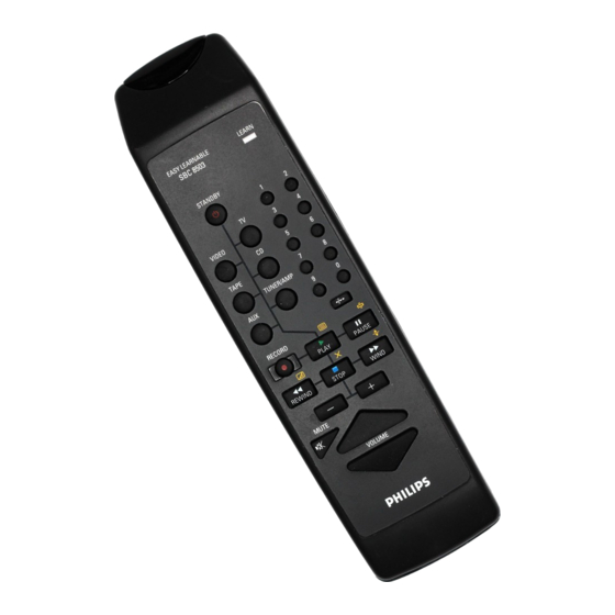 Philips EASY LEARNABLE SBC 8503 Bedienungsanleitung