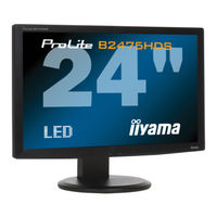 Iiyama Prolite Bedienungsanleitung