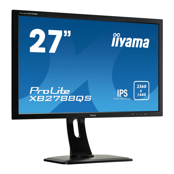iiyama ProLite Bedienungsanleitung
