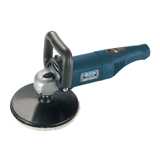 Alpha tools AWP 1200/1 E Originalbetriebsanleitung