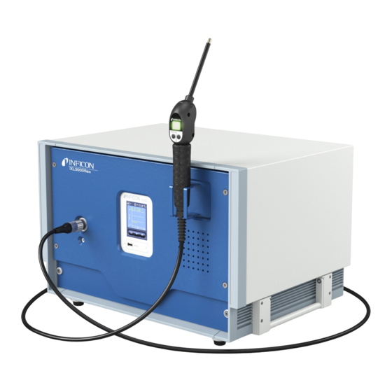 INFICON XL3000flexRC Kurzanleitung
