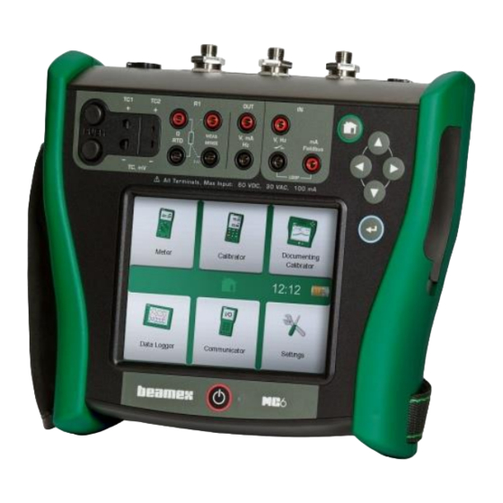 BEAMEX MC6 Benutzerhandbuch