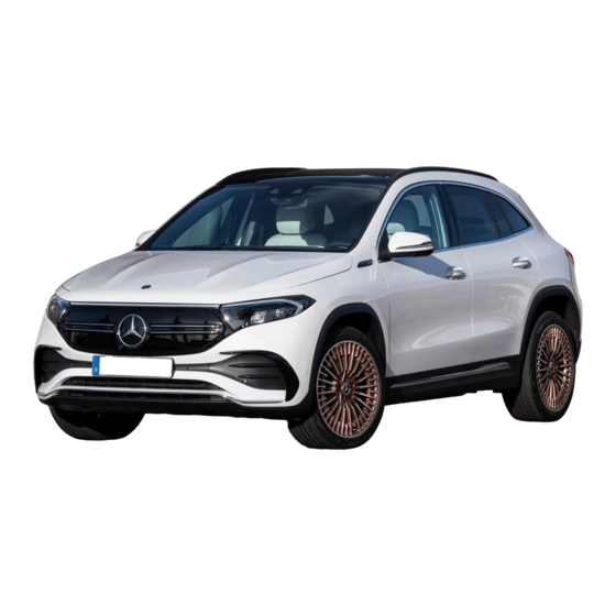 Mercedes-Benz EQB 2022 Betriebsanleitung