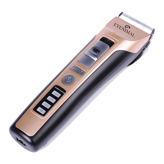 EYENIMAL Pet Clipper Gebrauchsanleitung