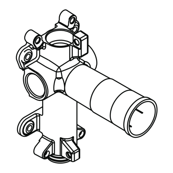 HANSGROHE AXOR Starck 28486180 Montageanleitung
