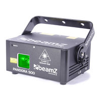 Beamz Professional Pandora 500 TTL Laser RGB Gebrauchsanleitung
