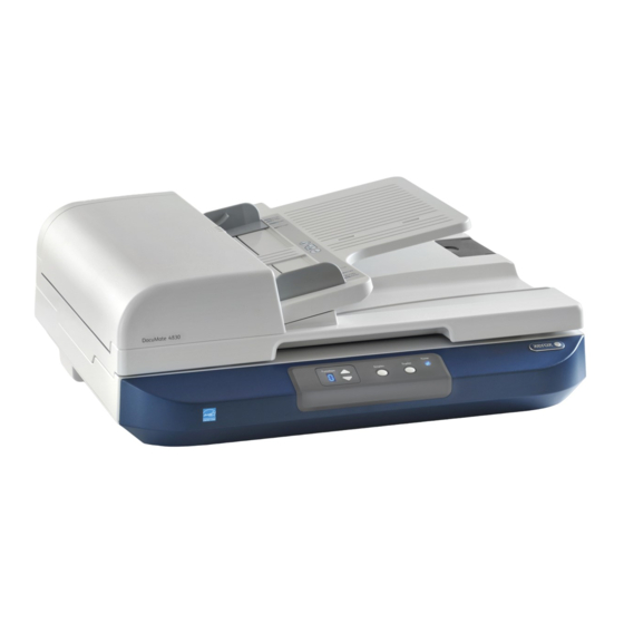 Xerox DocuMate 4830 Benutzerhandbuch