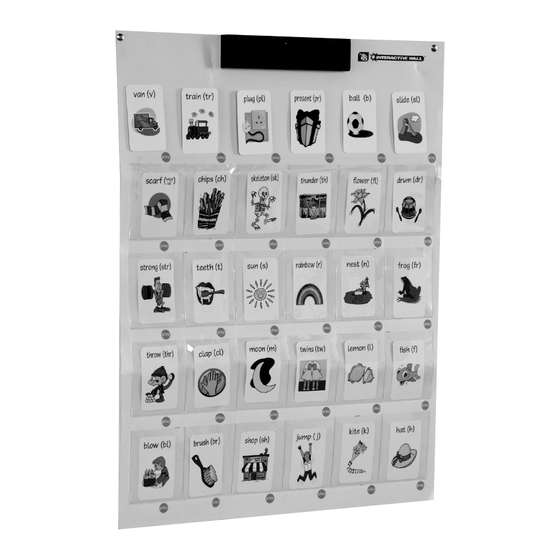 TTS Interactive Wall Chart Bedienungsanleitung