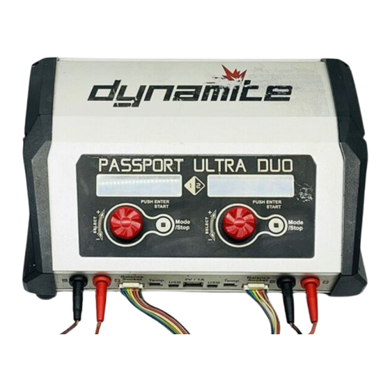 Dynamite PASSPORT ULTRA DUO Bedienungsanleitung