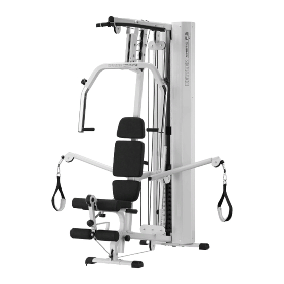 Kettler KINETIC F3 Trainingsanleitung