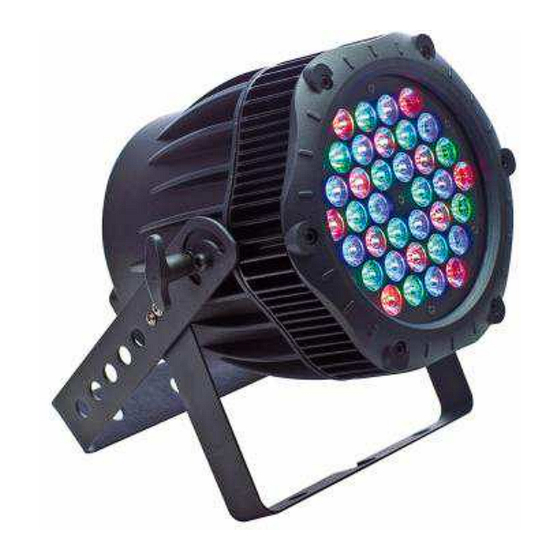 Varytec LED Par 36x3W RGB IP65 Bedienungsanleitung