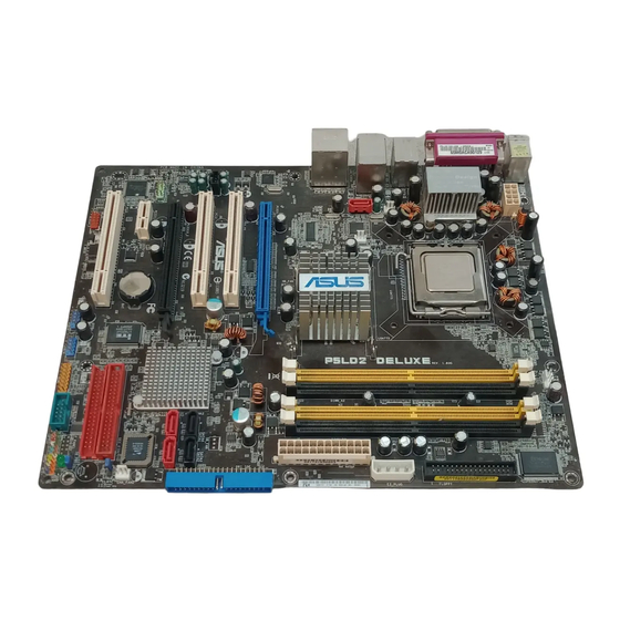 Asus P5LD2 Deluxe Handbuch
