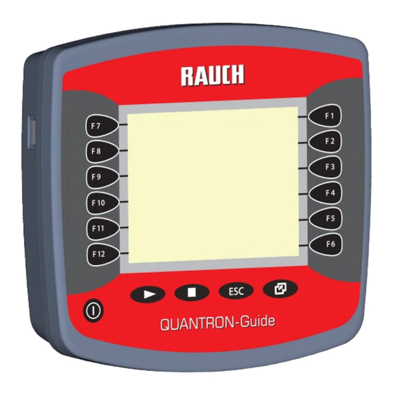Rauch QUANTRON-Guide Betriebsanleitung