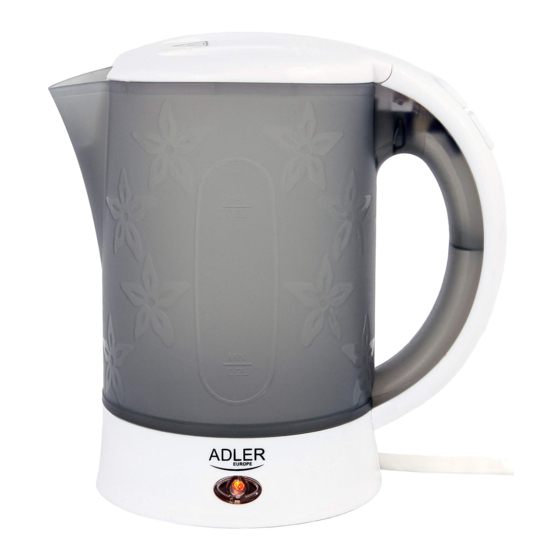 Adler europe AD 1268 Bedienungsanweisung