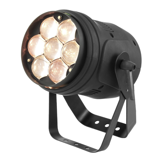 EuroLite LED Z-PAR QCL 7X10W Bedienungsanleitung