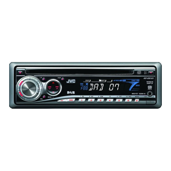 JVC KD-DB101 Bedienungsanleitung