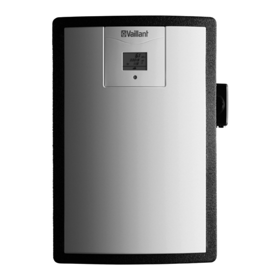 Vaillant VPM 20 S Bedienungsanleitung