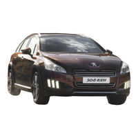 PEUGEOT 508 RXH 2011 Bedienungsanleitung