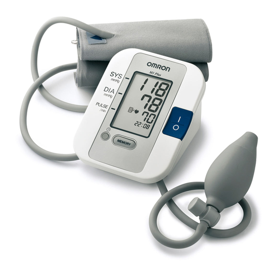 Omron M1 Plus Gebrauchsanweisung