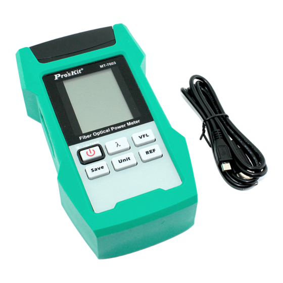 ProsKit MT-7603 Bedienungsanleitung