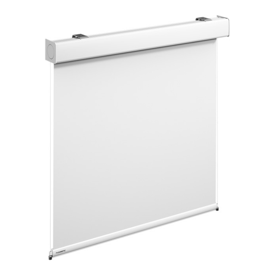 Dometic ROLLERBLIND POWERED Montage- Und Bedienungsanleitung